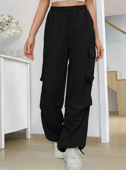 Lässige Cargohose mit Taschen